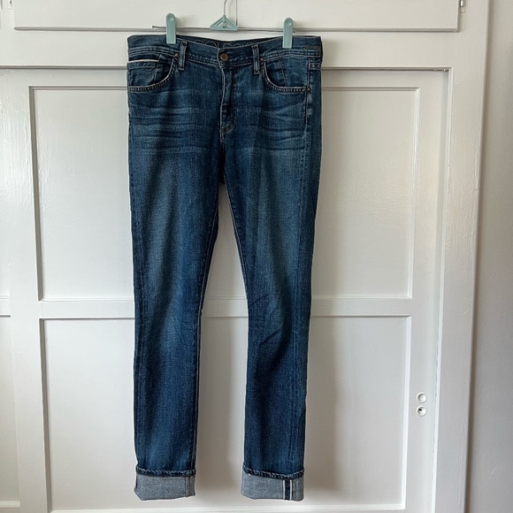 Goldsign Denim - Goldsign for J. Crew Selvedge Indigo Jeans